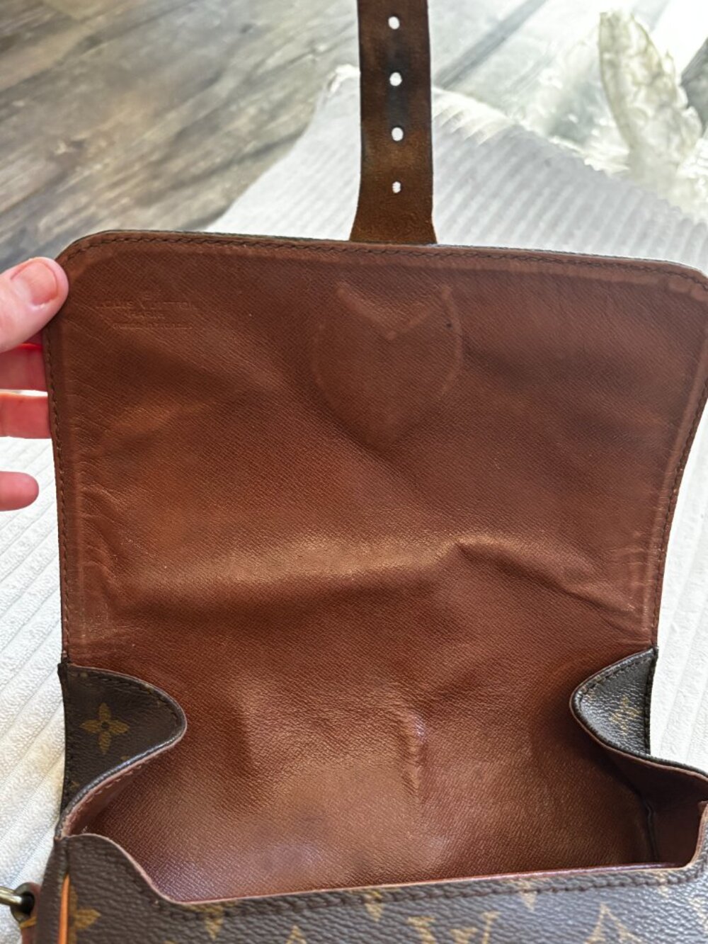 vintage Louis Vuitton monogram crossbody - Picture 5 of 6